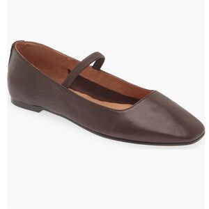 Madewell Madewell The Greta Ballet Flat in Chocolate Raisin